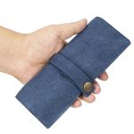 Tragbare Aufbewahrungstasche für Uhr und Armband aus Nylon-Canvas, Blue, Black, Grey, Orange, Khaki – Bild 6