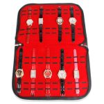 PU Leder großer Kapazität Schmuckbeobachtung Display Aufbewahrungstasche – Bild 7