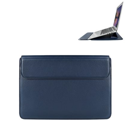 PU08DZ Laptoptasche aus Leder mit Standfunktion, 13.3 inches, 14.1-15.4 inches