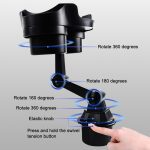 Auto-Wasserbecherhalter, Tellerständer, drehbarer Handyhalter, Car Water Cup Holder – Bild 4