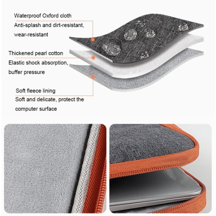 ND02 Wasserdichte tragbare Laptoptasche, 13.3 inches, 14.1-15.4 inches, 15.6 inches – Bild 4