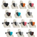 A09 Autositz-Kopfstütze, Memory-Schaum, bequemes Nackenkissen, Stil:, With Stand (Black), With Stand  (White), With Stand  (Orange), With Stand  (Pink), With Stand  (Coffee), With Stand  (Blue), With Stand  (Gray), Without Stand (Black)... – Bild 2