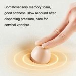 A09 Autositz-Kopfstütze, Memory-Schaum, bequemes Nackenkissen, Stil:, With Stand (Black), With Stand  (White), With Stand  (Orange), With Stand  (Pink), With Stand  (Coffee), With Stand  (Blue), With Stand  (Gray), Without Stand (Black)... – Bild 4