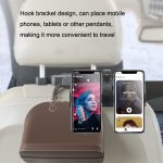 A09 Autositz-Kopfstütze, Memory-Schaum, bequemes Nackenkissen, Stil:, With Stand (Black), With Stand  (White), With Stand  (Orange), With Stand  (Pink), With Stand  (Coffee), With Stand  (Blue), With Stand  (Gray), Without Stand (Black)... – Bild 6