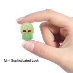 5 Sets Autoreifen leuchtende Ventilkappe Motorrad Totenkopf Ventilkernkappe, 1 Set Red, 1 Set Blue, 1 Set Green, 1 Set Yellow – Bild 4