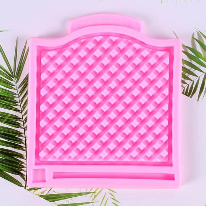 3 PCs Rhombusmuster Silikonform DIY -Kuchen Dekorationswerkzeuge – Bild 4