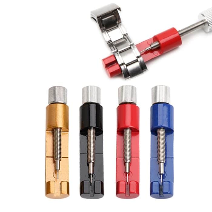 Verstellbares Reparaturwerkzeug zum Entfernen von Uhrenstreifen, Metallarmband, Verbindungsstiften, Black, Blue, Golden – Bild 2