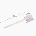 10 Stück Autokopf-Motorbürste, doppelseitige Rillenbürste, 10 PCS White – Bild 2