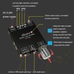 XY-C100L STEREO STEREO STREPLESS Tuning Bluetooth Digital Power Amplifier Board – Bild 5