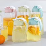 Explosionsgeschützter, hitzebeständiger Kaltkessel, Saftkrug, Kräuterteekanne, Fassungsvermögen:, 1.2L (Pink), 1.2L (Blue), 1.2L (Green), 2.15L (Pink), 2.15L (Blue), 2.15L (Green) – Bild 7