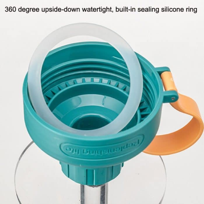 2PCS Sommer tragbare hochtemperaturbeständige Tee auslaufende Plastikbecher, 550ml – Bild 4