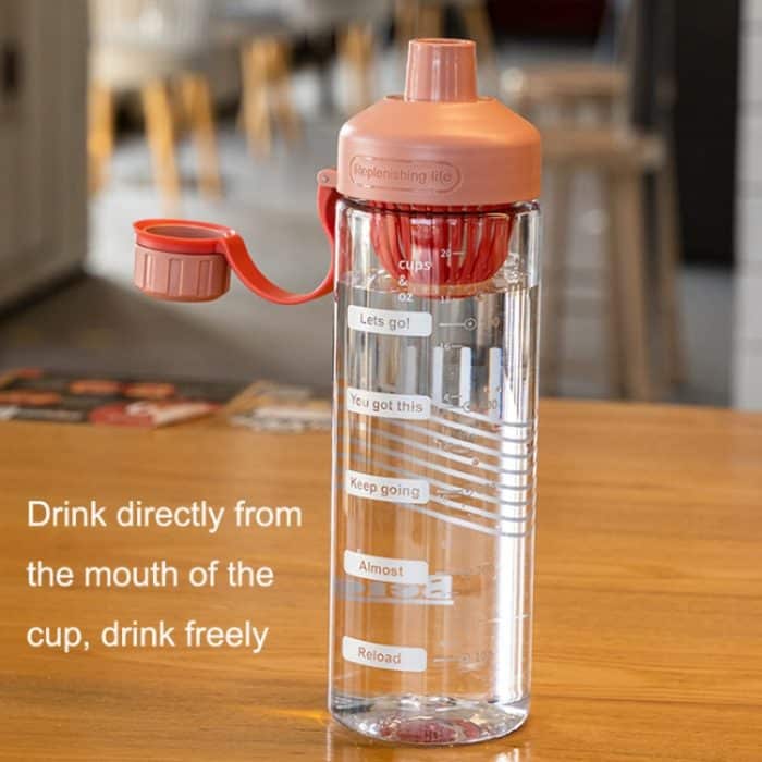 2PCS Sommer tragbare hochtemperaturbeständige Tee auslaufende Plastikbecher, 650ml – Bild 6