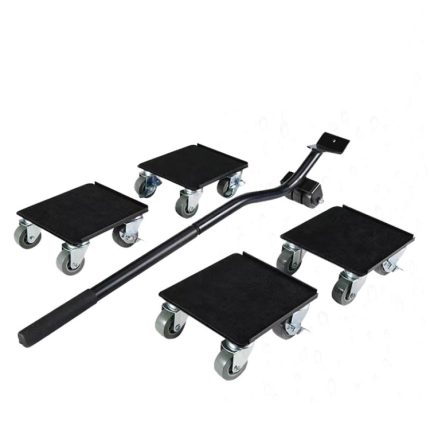 5-in-1-Universalrad zum Bewegen schwerer Gegenstände, Square Aggravated, Black Square Aggravator, Black Round Aggravator