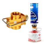 2PCS Outdoor Flacher Gastank Outdoor Supplies Gastank Aufblasbares Ventil, Flat Gas Tank Valve