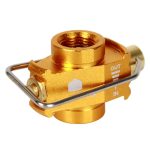 2PCS Outdoor Flacher Gastank Outdoor Supplies Gastank Aufblasbares Ventil, Flat Gas Tank Valve – Bild 2