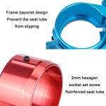 ZTTO Klappbare Fahrrad-Sattelstützenklemme, Nachrüstzubehör, 39.8mm (Black), 39.8mm (Red), 39.8mm (Blue), 39.8mm (Orange), 40.8mm (Black), 40.8mm (Red), 40.8mm (Blue), 40.8 (Orange) – Bild 4