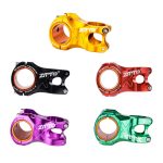 ZTTO Fahrradlenker Hohl 0 Grad kurzer Riser, Black, Red, Purple, Green, Gold – Bild 2