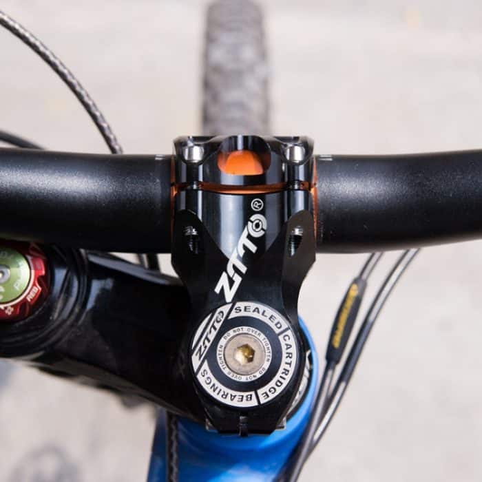 ZTTO Fahrradlenker Hohl 0 Grad kurzer Riser, Black, Red, Purple, Green, Gold – Bild 6