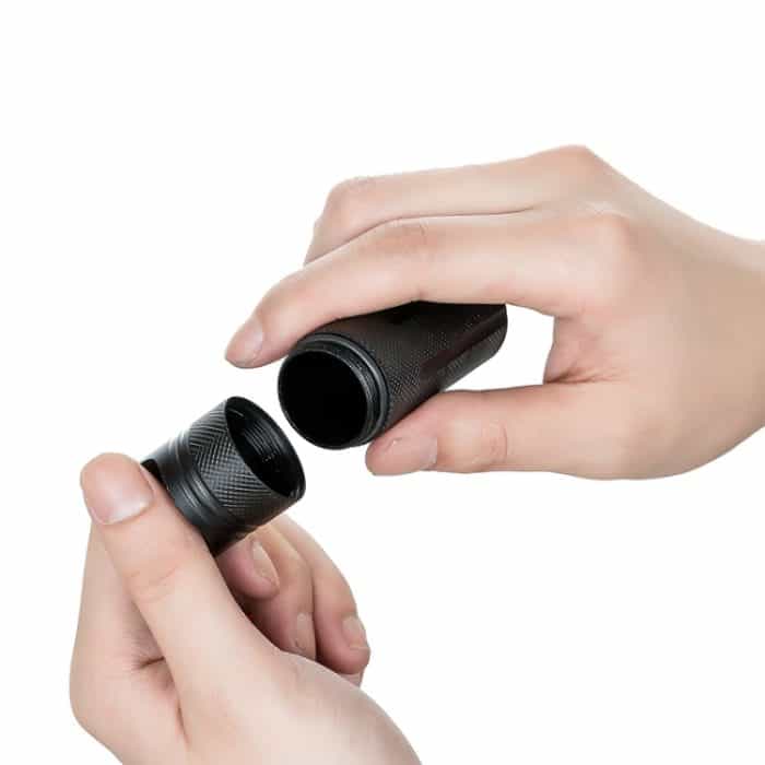 2 Stück Aluminiumlegierung, vollständig versiegelt, EDC, wasserdichte Dose, Outdoor-Survival-Ausrüstung – Bild 3