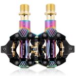 WEST BIKING Selbstsicherndes Mountainbike-Pedal aus leichter Aluminiumlegierung, YP0802087