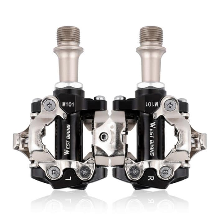 WEST BIKING Mountainbike selbstsicherndes Lagerschloss-Pedal-Reitzubehör, YP0802090 – Bild 1