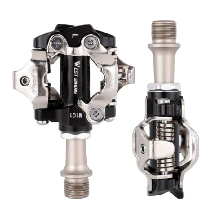 WEST BIKING Mountainbike selbstsicherndes Lagerschloss-Pedal-Reitzubehör, YP0802090 – Bild 3