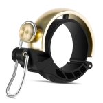 WEST BIKING Fahrrad-Retro-Kupferglocke, klare und laute Reitglocke, WEST BIKING Copper Bell(Gold) – Bild 2