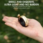 WEST BIKING Fahrrad-Retro-Kupferglocke, klare und laute Reitglocke, WEST BIKING Copper Bell(Gold) – Bild 6