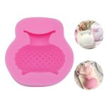 2 PCs dreidimensionaler Vase-Blumen-Topf-Aromatherapie Gips Fondantform