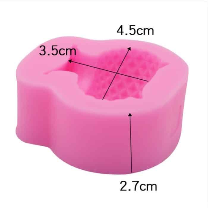 2 PCs dreidimensionaler Vase-Blumen-Topf-Aromatherapie Gips Fondantform – Bild 3