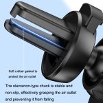 2PCS JQ006 Snap Universal drehbarer Auto-Luftauslass-Telefonhalter, Dark Black, Light Green, Cherry Pink – Bild 3