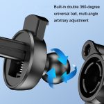2PCS JQ006 Snap Universal drehbarer Auto-Luftauslass-Telefonhalter, Dark Black, Light Green, Cherry Pink – Bild 5