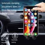 2PCS JQ006 Snap Universal drehbarer Auto-Luftauslass-Telefonhalter, Dark Black, Light Green, Cherry Pink – Bild 6