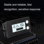 Wasserdichter LCD-Zweidraht-Blei-Säure-Lithium-Batterie-Digitalanzeige-Spannungsmesser, 8-100V (White), 8-100V (Blue), 8-72V (White), 8-72V (Blue) – Bild 5