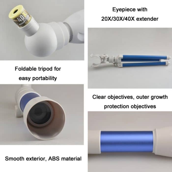 Hochauflösende wissenschaftliche Lehrmittel für mehrere astronomische Teleskope für Kinder, A Model Red, A Model Blue, B Model Red, B Model Blue – Bild 4