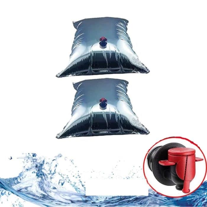 2 Stück Outdoor-Notfall-Wasserbeutel, isolierte Picknick-Getränke-Aufbewahrungstasche, 3L, 5L, 10L, 15L, 20L – Bild 2