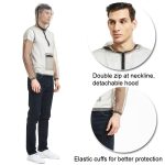 Atmungsaktive, insektensichere Jacke von Jungle Expedition mit Kapuze, Anti-Biss-Mesh-Gaze-Tuch, L, XL, XXL – Bild 5