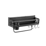 Wandmontiertes Gewürzflaschenmesser-Aufbewahrungsregal für die Küche, Spezifikationen, A1 40cm One Cup 6 Hook, A2 40cm Two Cup 6 Hook, B1 50cm One Cup 8 Hook, B2 50cm Two Cup 8 Hook, C1 60cm One Cup 10 Hooks, C2 60cm Two Cup 10 Hook