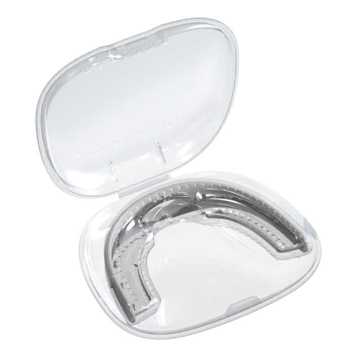 Schlafende Anti-Schnarch-Mundschutz-Zahnspange für besseren Schlaf und Atem, White, Black – Bild 3