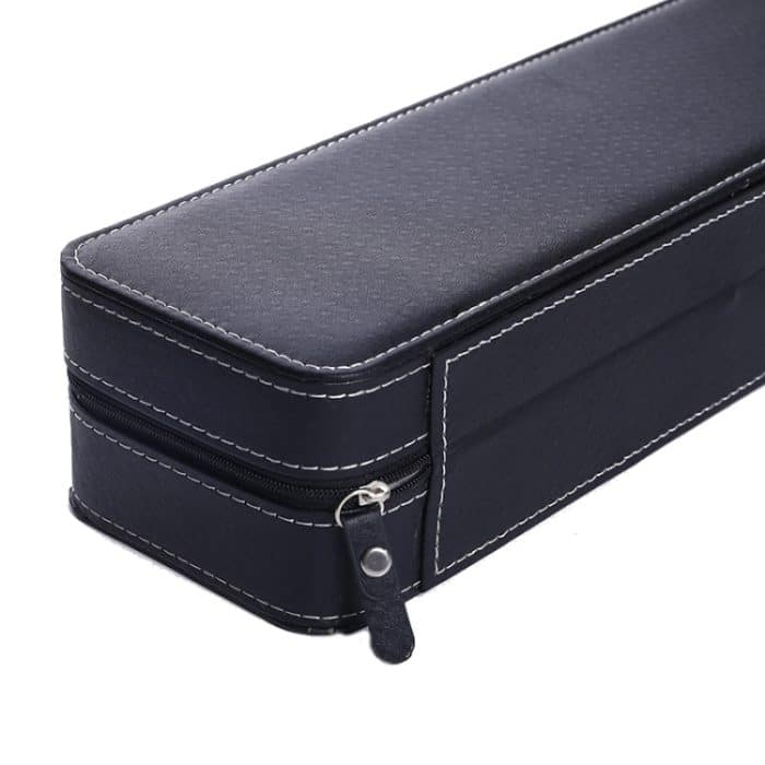 6-Bit-Reißverschluss-Uhrenbox, Aufbewahrungsbox, PU-Reißverschluss-Tasche, Uhrenbox, 6 Bit – Bild 5