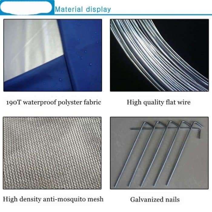 Automatisches Instant-Pop-Up-Zelt, tragbares Strandzelt, Größe:, Red, Green, Lake Green, Fluorescent Green, Watermelon – Bild 4