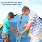 3 Seiten belüftetes, geräumiges, großes Außenzelt, Sonnenschutz, regensicheres Zelt, Stil:, Detachable Base Fabric, Ordinary – Bild 7