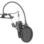 Alctron MPF02-Mikrofon-Popfilter für Studioaufzeichnungen gegen Noise mit 450-mm-Stahlbaum – Bild 4