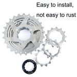 VG SPORTS Fahrrad leichtes, verschleißfestes Schwungrad, 9 Speed Highway 11-32T, 9 Speed Mountains 11-36T, 9 Speed Mountains 11-40T, 10 Speed Highway 11-25T, 10 Speed Highway 11-28T, 10 Speed Highway11-32T, 10 Speed Mountains 11-32T... – Bild 5