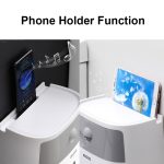 ECOCO E1804 Toiletten-Multifunktions-Doppelschicht-Taschentuchständer, White+Gray, White+Black, Pink+Pink, Blue+Blue – Bild 7