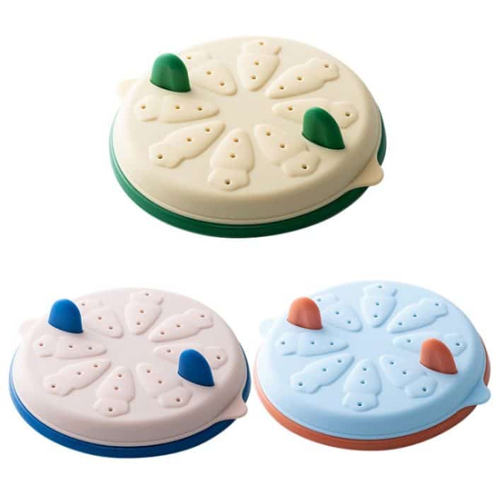 AA312 Karotten-Silikon-Wurst-Nahrungsergänzungsmittel, Hochtemperaturform, Yellow, Pink, Light Blue – Bild 2