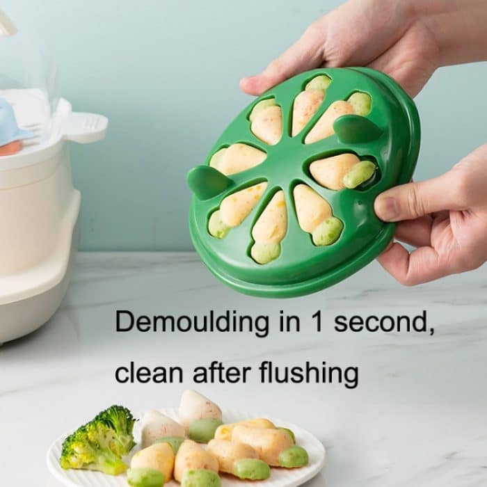 AA312 Karotten-Silikon-Wurst-Nahrungsergänzungsmittel, Hochtemperaturform, Yellow, Pink, Light Blue – Bild 7