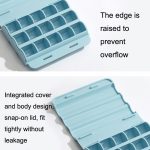 Silikon-Eisbox, selbstgemachte Ergänzungsnahrung für Eishockey, Light Blue, Deep Blue – Bild 3