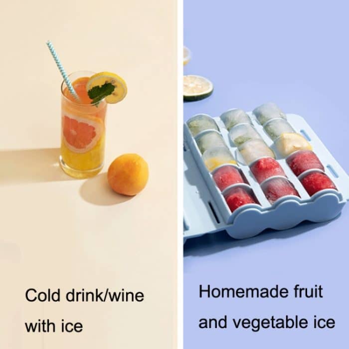 Silikon-Eisbox, selbstgemachte Ergänzungsnahrung für Eishockey, Light Blue, Deep Blue – Bild 6