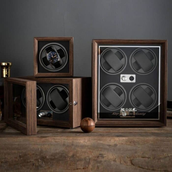 Automatische mechanische USB-Uhr, Shaker-Uhr, drehbar, Aufbewahrungsbox, 1 Watch Black, 1 Watch Red, 2 Watches Black, 2 Watches Red, 4 Watches Black, 4 Watches Red – Bild 6